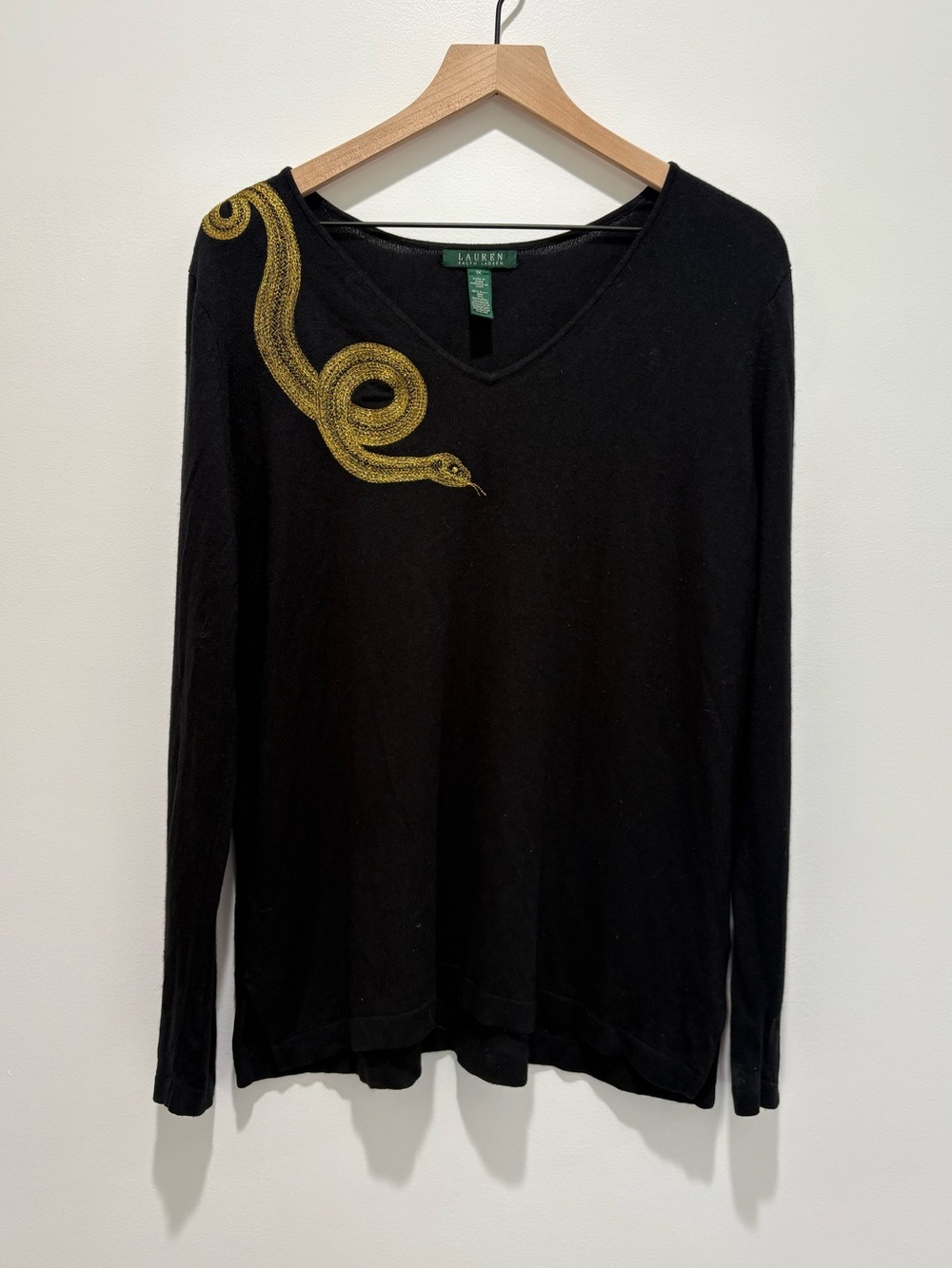 Lauren Ralph Lauren Silk/Cashmere Blend Sweater